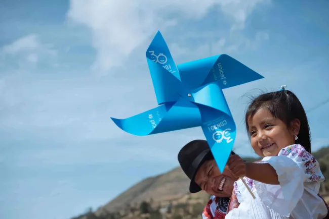 Donaciones Unicef y Diners Club en Ecuador: enfocado en la infancia