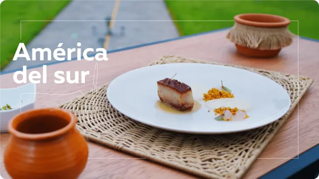 Gastronomía de América del Sur en la mitad del mundo