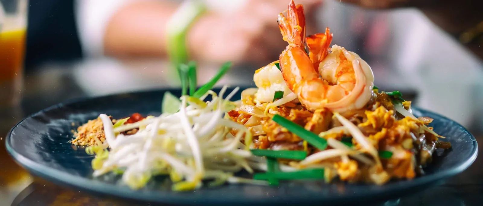 Grande Table Club Gourmet: Plato de camarón con arroz 