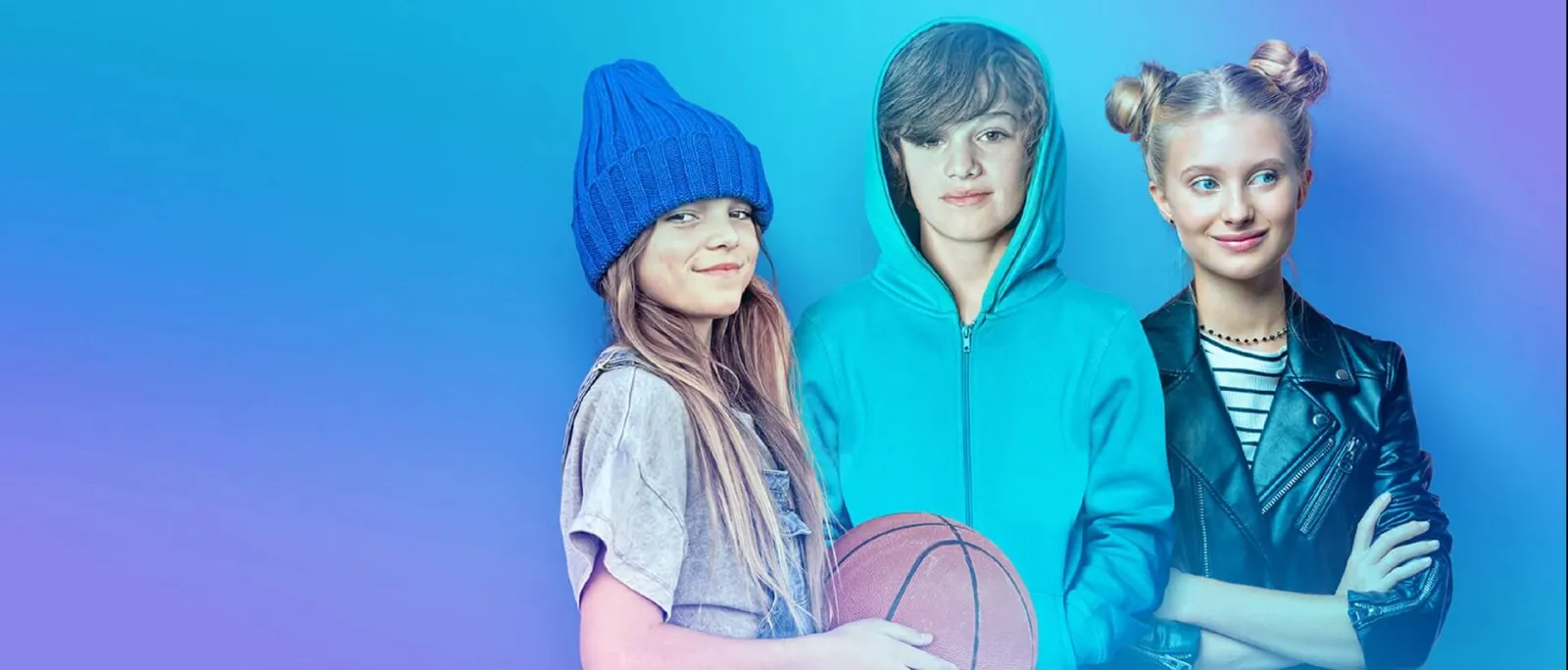 Diners Club Freedom: Grupo de niños con un balón de básquet